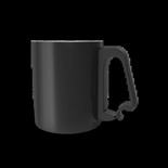 Black Aluminium Cup