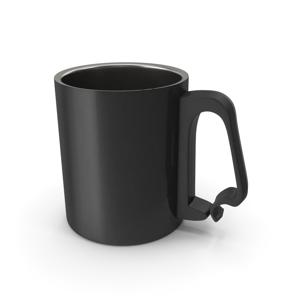 Black Aluminium Cup - 2