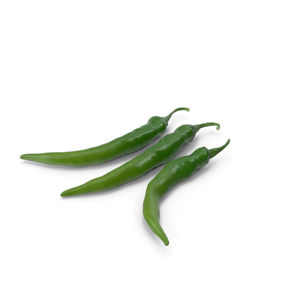 Green Chili Pepper (Siyah - Standart) - 1
